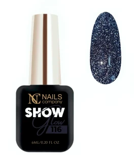 Oja semipermanenta reflectorizant Gelique Glow Show 116 Nails Company, 6 ml