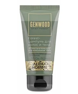 Forest-șampon pentru păr și corp, ESTEL Alpha Homme Genwood, 50 ml.