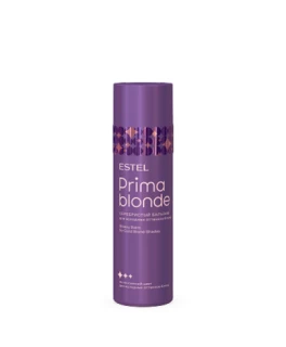 Серебристый бальзам для холодных оттенков блонд ESTEL PRIMA BLONDE, 200 мл