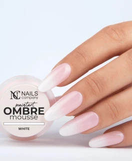 Gel pentru ombre si nail art Paintart Ombre Mousse Nails Company, Alb, 2,5 g