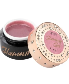 Gel constructie UV Pink Glamour Nails Company, 50 g