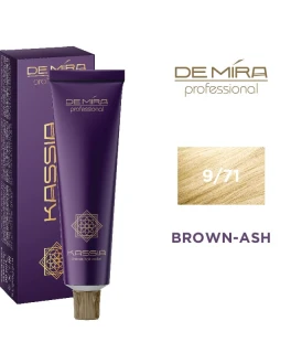 Vopsea pentru par ACME DeMira Kassia, 9/71 - Blond maro-gri, 90 ml