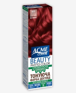 Vopsea nuantatoare pentru par cu extract de henna Acme Color Beauty Phyto 855, 50 ml