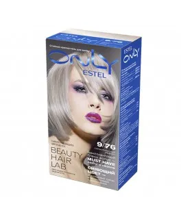 Vopsea-îngrijire pentru păr permanentă Only, 9/76 Blond maro-violet, 100 ml