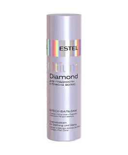 Balsam-luciu pentru netezimea și luciul părului ESTEL OTIUM DIAMOND, 200 ml