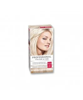 Vopsea pentru par Elea Professional Colour & Care, 12.0 - Blond ultra deschis, 138 ml