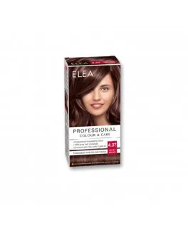 Vopsea pentru par Elea Professional Colour & Care, 4.37 - Saten catifelat, 138 ml