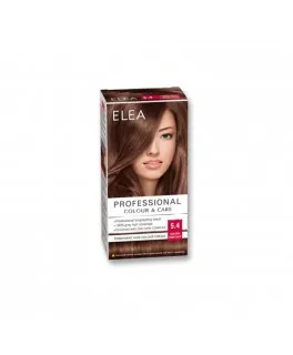 Vopsea pentru par Elea Professional Colour & Care, 5.4 - Castaniu auriu, 138 ml