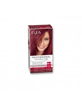 Vopsea pentru par Elea Professional Colour & Care, 66.6 - Roșu intens, 138 ml