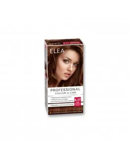 Краска для волос Elea Professional Colour & Care, 6.37 - Тёмно-русый медный, 138 мл