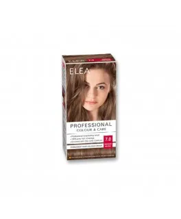 Vopsea pentru par Elea Professional Colour & Care, 7.0 - Blond mediu, 138 ml