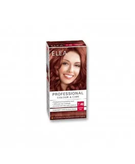 Краска для волос Elea Professional Colour & Care, 7.46 - Медно-красный, 138 мл