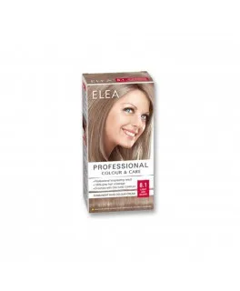 Vopsea pentru par Elea Professional Colour & Care, 8.1 - Blond cenușiu deschis, 138 ml