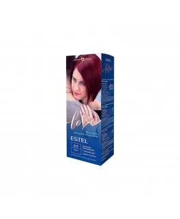 Vopsea-crema permanenta pentru par Estel Love, 6/5 - Bordo, 100 ml