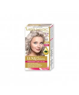Vopsea permanentă pentru păr Solvex Miss Magic Luxe Colors, 123 (10.1) - Blond platinat, 108 ml