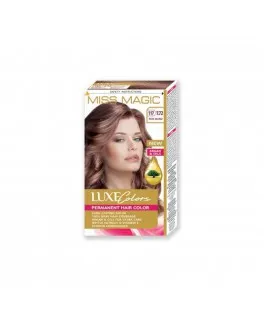 Vopsea permanentă pentru păr Solvex Miss Magic Luxe Colors, 117 (7.72) - Blond roze, 108 ml