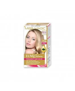 Vopsea permanentă pentru păr Solvex Miss Magic Luxe Colors, 120 (8.0) - Blond deschis, 108 ml