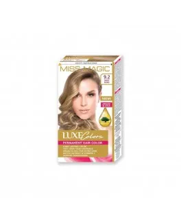 Vopsea permanentă pentru păr Solvex Miss Magic Luxe Colors, 9.2 - Blond nisipiu, 108 ml