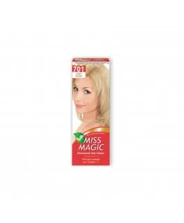 Vopsea permanentă pentru păr Solvex Miss Magic, 701 - Blond deschis, 90 ml