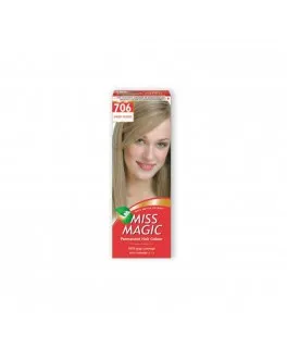 Vopsea permanentă pentru păr Solvex Miss Magic, 706 - Blond nisipiu, 90 ml