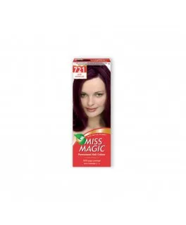 Vopsea permanentă pentru păr Solvex Miss Magic, 721 - Cireasa coapta, 90 ml