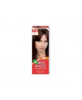Vopsea permanentă pentru păr Solvex Miss Magic, 713 - Castaniu, 90 ml