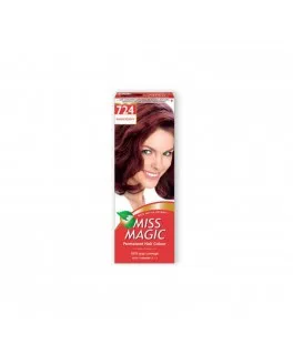 Vopsea permanentă pentru păr Solvex Miss Magic, 724 - Mahon, 90 ml