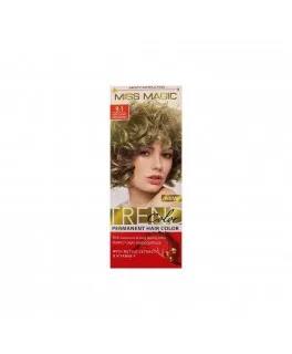 Vopsea permanentă pentru păr Solvex Miss Magic TREND Color, 9.1 - Blond cenusiu foarte deschis, 90 ml