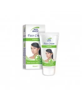 Crema tonifiant pentru fața cu extract de ceai verde SOLVEX Miss Magic, 50 ml