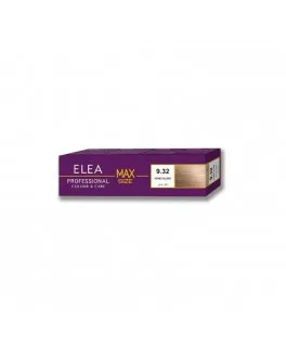 Vopsea-cremă permanentă pentru păr ELEA Professional Colour & Care MAX SIZE, 9.32 - Castaniu auriu-aramiu, 100 ml