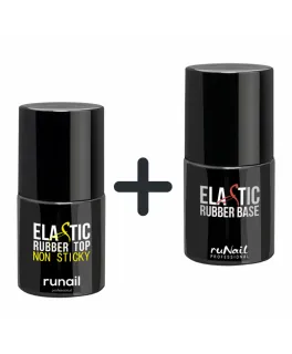 Каучуковый топ для гель-лака без липкого слоя ELASTIC RUBBER TOP, 10 мл, №4474