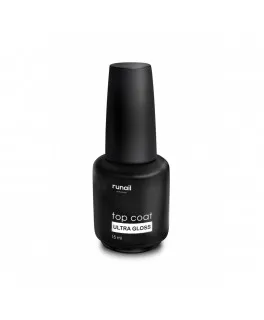 Глянцевый топ для гель-лака без липкого слоя TOP СOAT ULTRA GLOSS, 15 мл, №4473