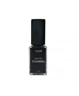 Runail DU 6350 Vopsea pentru stampilare 10 ml (negru)