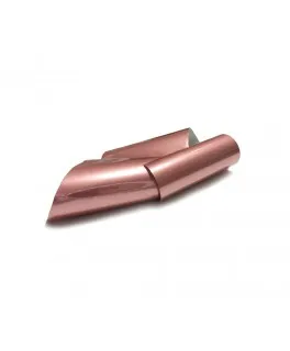 Дизайн для ногтей: фольга (цвет: розовое золото), 4*100 см №6051