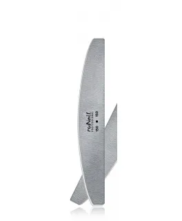 Runail PP 0238 Pila profesionala 150/150 pentru unghii artificiale (gri. semicerc)