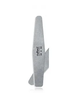 Профессиональная пилка для искусственных ногтей (серая, ромб, 180/180) №0243