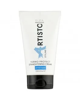 Crema protectie termica pentru indreptarea parului Elea Professional Artisto, 150 ml