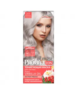 Masca-nuanțatoare ACME-COLOR Riabina TON Oil Mask, 211 - Cenusiu-platina, 30 ml