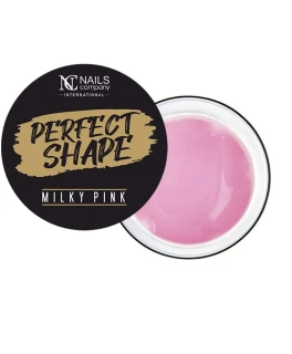 Gel camuflaj de constructie UV/Led Perfect Shape Milky Pink Nails Company, 50 g