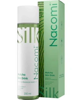 Esenta matifianta cu matcha si niacinamida pentru ten gras Matcha Skin Drink Fresh Balance Nacomi, 200 ml