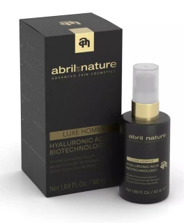 Ser antirid pentru barbati cu Acid Hialuronic Biotechnology Luxe Homme Abril et Nature, 50 ml