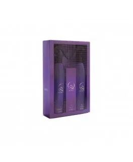 Kit pentru procedura de ecranare a parului Q3 OIL RICH (Ulei-luciu, ulei-cocktail, spray bifazic)