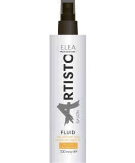 Fluid restaurator pentru par cu extract de seminte de floarea soarelui si ulei de argan Elea Professional Artisto, 300 ml