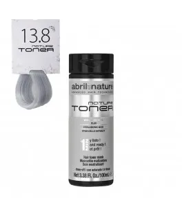 Masca nuantatoare cu acid hialuronic pentru par Nature Toner Abril et Nature 13.8 Blond ultra deschis bej-perlat, 100 ml