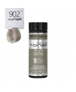 Тонирующая маска для волос с гиалуроновой кислотой Nature Toner Abril et Nature 902 Блонд светлый фиолетово-перламутровый, 100 мл