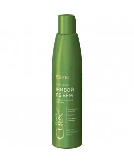 Balsam pentru păr uscat și deteriorat, ESTEL Curex Volume, 250 ml., Conferă volum