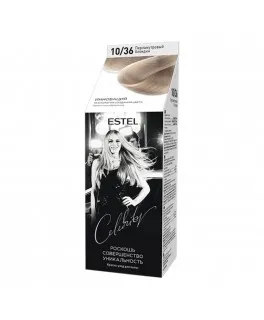 Vopsea-îngrijire pentru păr semipermanentă Celebrity, 10/36 Blond sidefiu, 125 ml