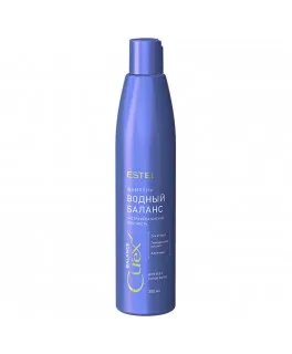 Șampon „Echilibru de apă” pentru toate tipurile de păr ESTEL CUREX BALANCE, 300 ml