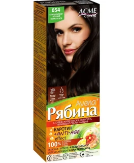 Vopsea pentru par Riabina Avena Acme Color, 054 - Negru regal, 100 ml