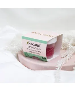 Scrub detox pentru fata si buze Watermelon Nacomi, 80 g